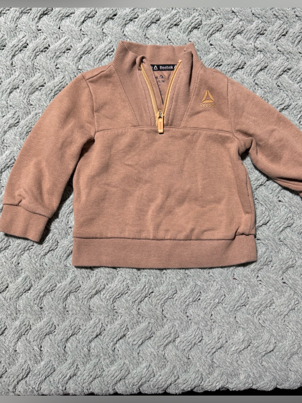 Reebok Toddler Half-Zip Pullover 12m
